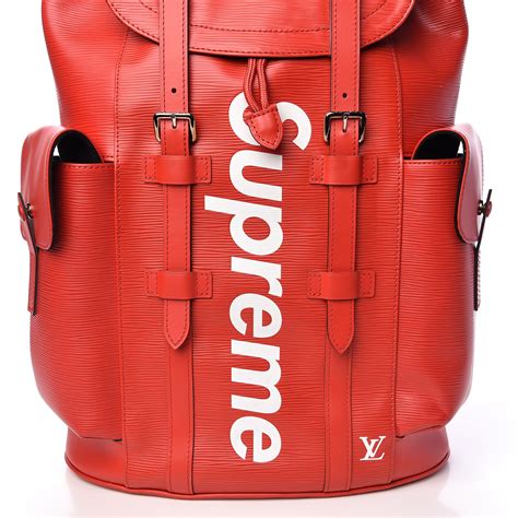 louis vuitton x supreme christopher backpack